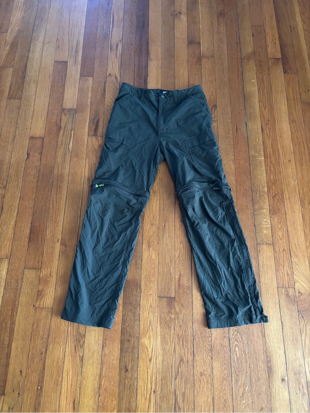 REI Kids Cargo Convertible Pants - Dark Green